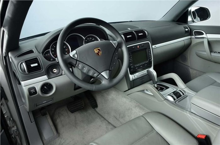 2022 Porsche Cayenne Convertible prototype interior